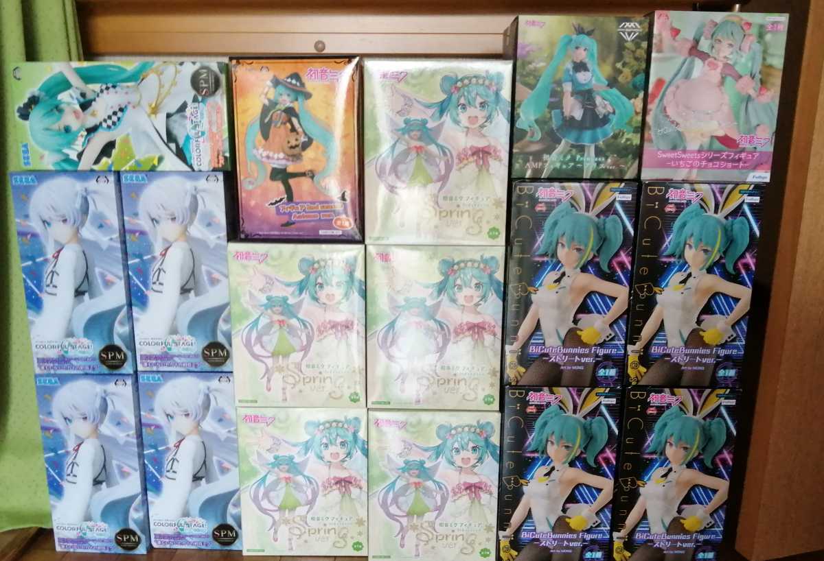 初音ミク フィギュア プロセカ 誰もいない世界のミク いちご バニー