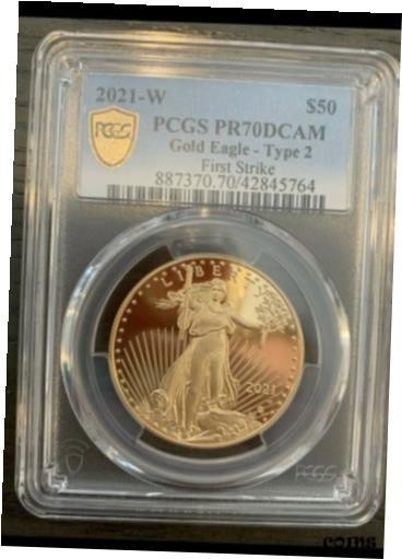 アンティークコイン NGC PCGS 2021-W $50 American Proof Gold Eagle