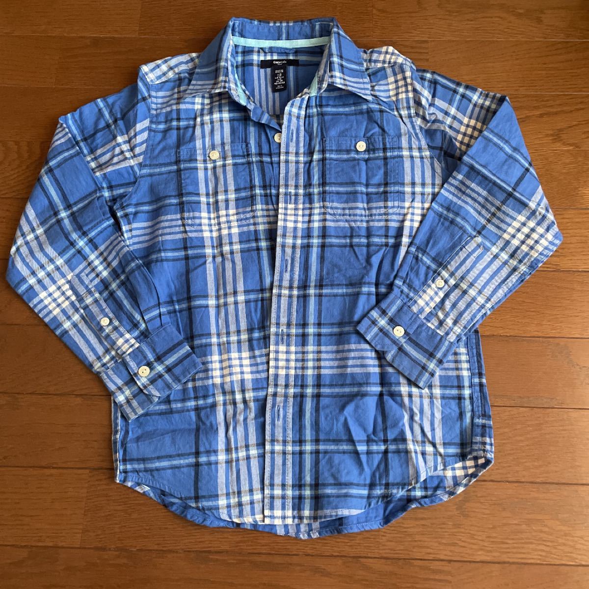 PayPayフリマ｜GAP kids チェックシャツ 130cm