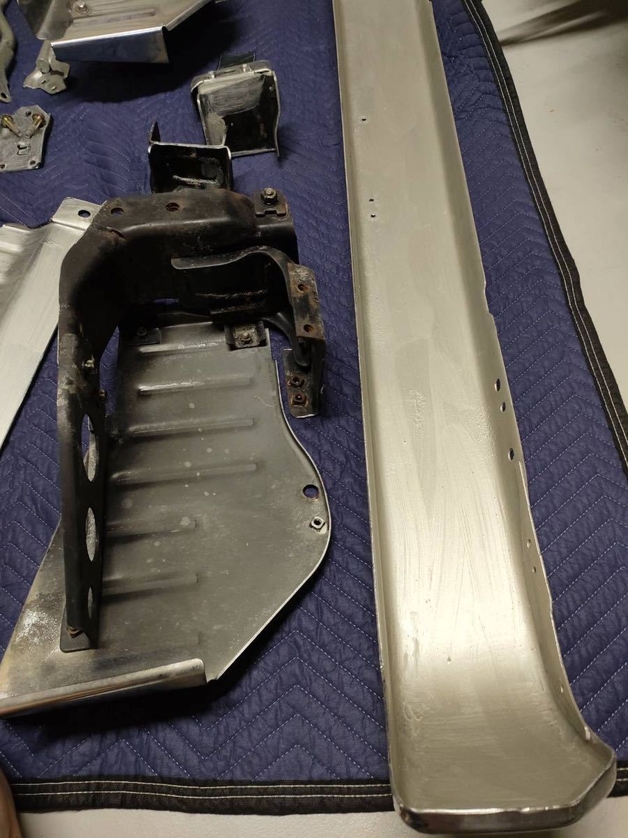 HZJ ランドクルーザー70 ZX純正 延長バンパー 丸目 ランクル 71 HZJ ランドクルーザー70 ZX純正 延長バンパー 丸目 ランクル 71