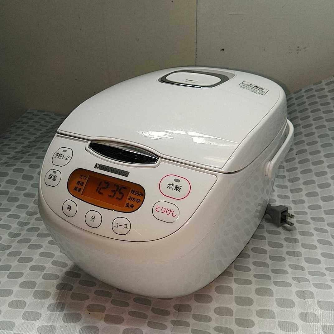 YAMADA YEC-M10G1 マイコンジャー炊飯器 5.5合炊き 2020年製 送料無料　G