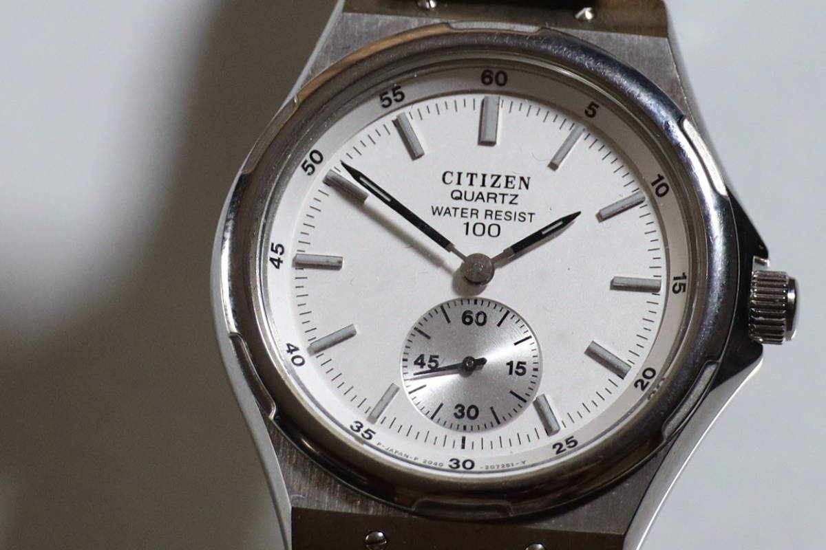 B1830）CITIZEN シチズン シャレックス PW クオーツ時計（2040-204336