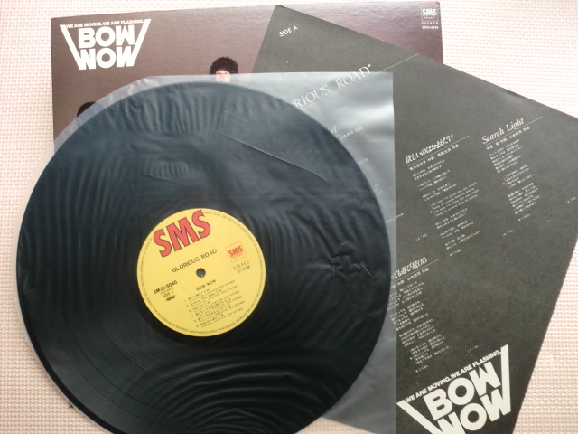 ＊【LP】BOW WOW／GLORIOUS ROAD（SM25-5040）（日本盤）_画像2