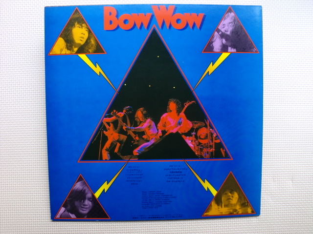 ＊【LP】BOW WOW／SUPER LIVE（VIH-6022）（日本盤）ポスター付_画像8