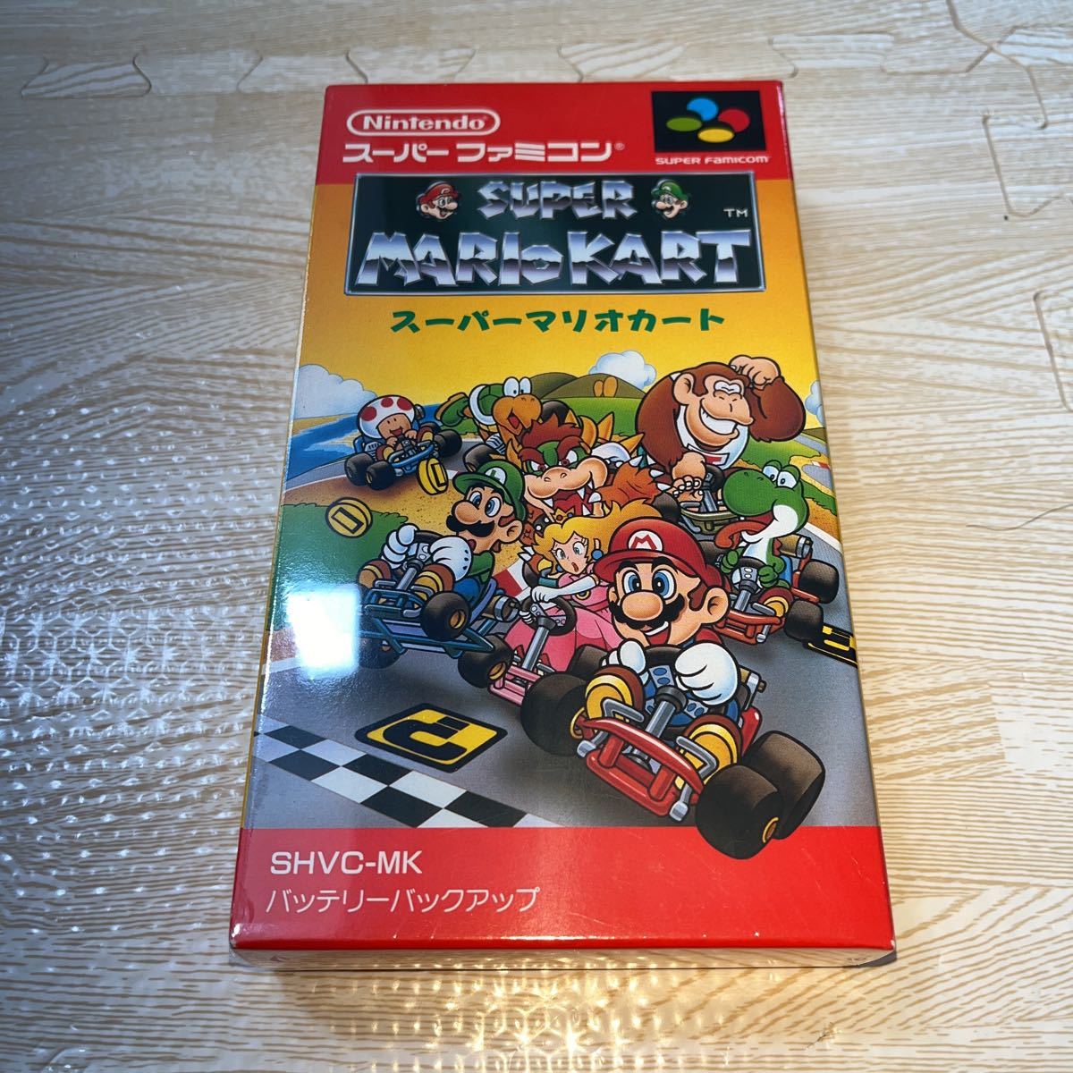 完品 美品 スーパーマリオカート スーパーファミコン ソフト SFC 説明