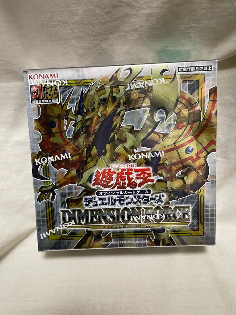 ◎ KONAMI コナミ 遊戯王 DIMENSION FORCE ディメンション・フォース 1BOX +1 初回生産 未開封品 日本語版_画像1