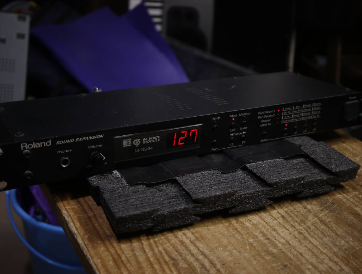 Yahoo!オークション - Roland M-GS64 動作チェック済み Yahoo!オークション - Roland M-GS64 動作チェック済み