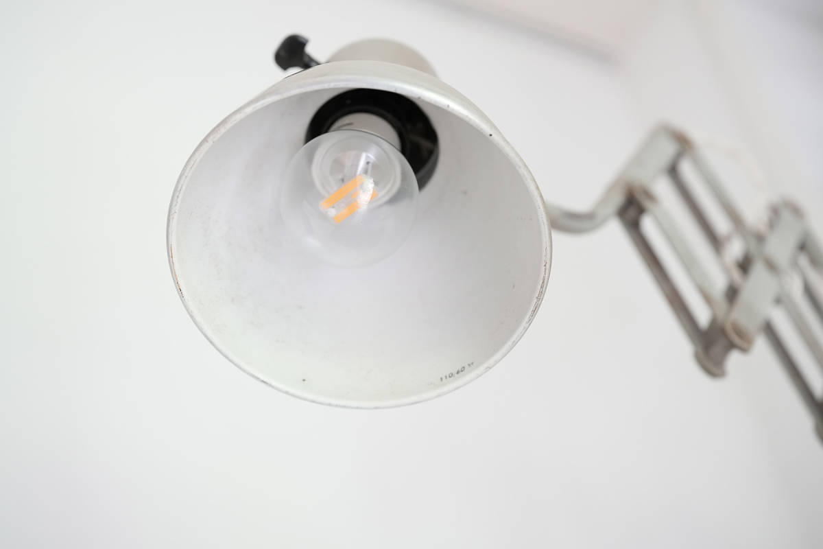 SIS社 Scissor Wall Lamp / 20th.C・Bauhaus バウハウス / 照明 ランプ 工業系 インダストリアル_画像5