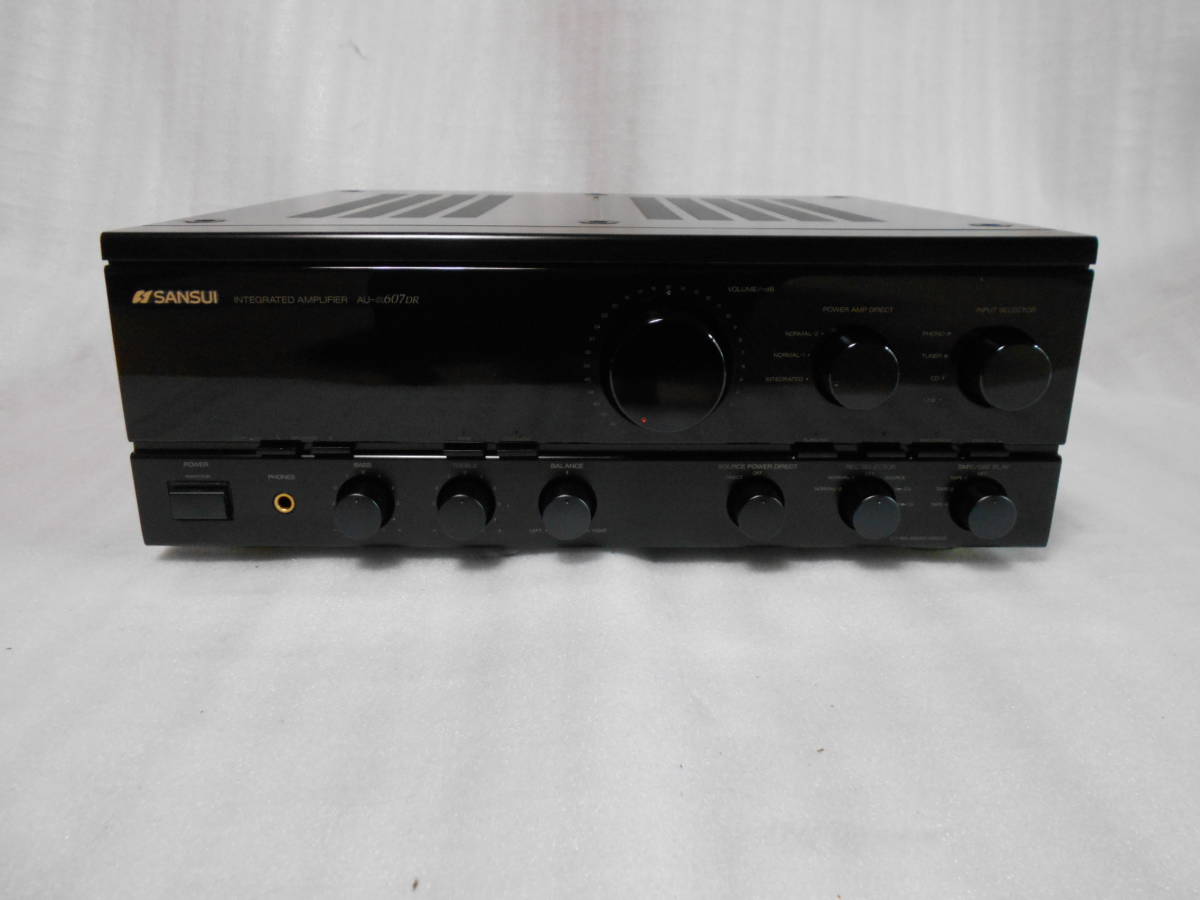 SANSUI AU-α607DR プリメインアンプメンテナンス済的詳細資料| One Map