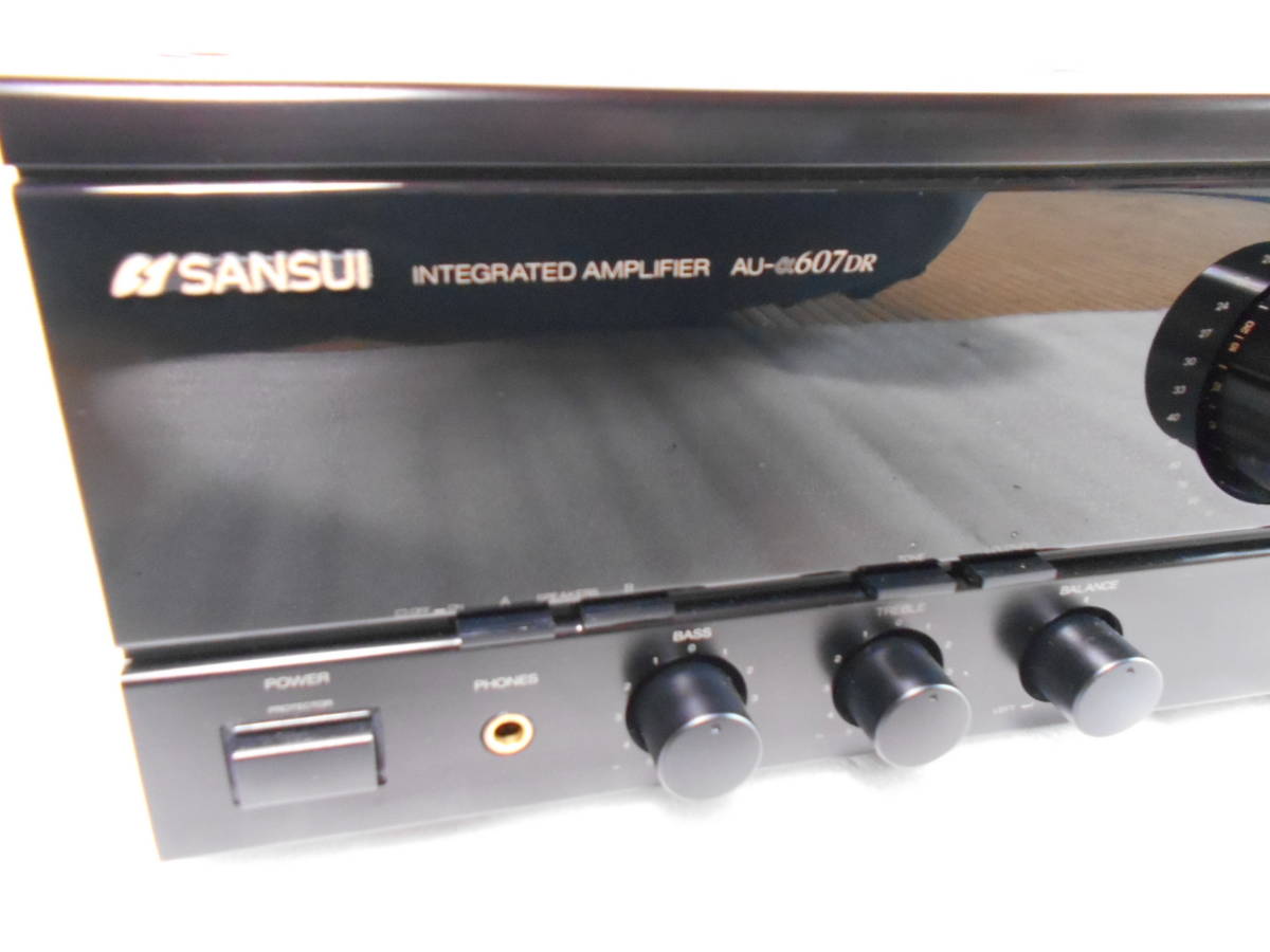SANSUI AU-α607DR プリメインアンプメンテナンス済的詳細資料| One Map