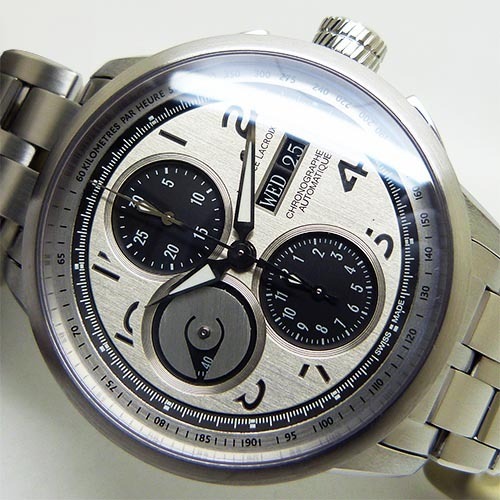  unused goods Maurice Lacroix [Maurice Lacroix] MP6348-SS002-12E master-piece master Chrono silver 