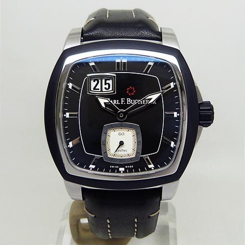 中古カール F. ブヘラ【CARL F. BUCHERER】　00.10628.13.33.01　パトラビ　エボテック　ビッグデイト　OH済