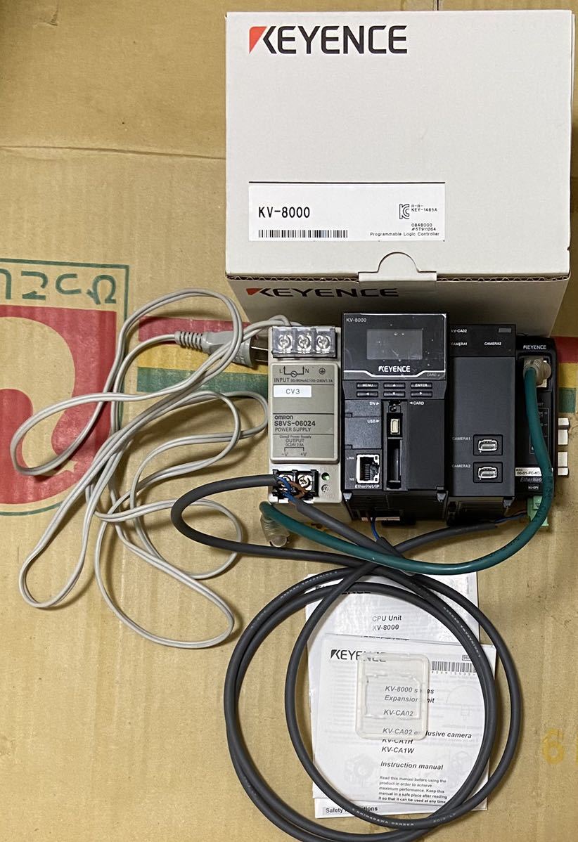 キーエンス KV-8000(1式)セット|Yahoo!フリマ(旧PayPayフリマ) キーエンス KV-8000(1式)セット|Yahoo!フリマ(旧PayPayフリマ)