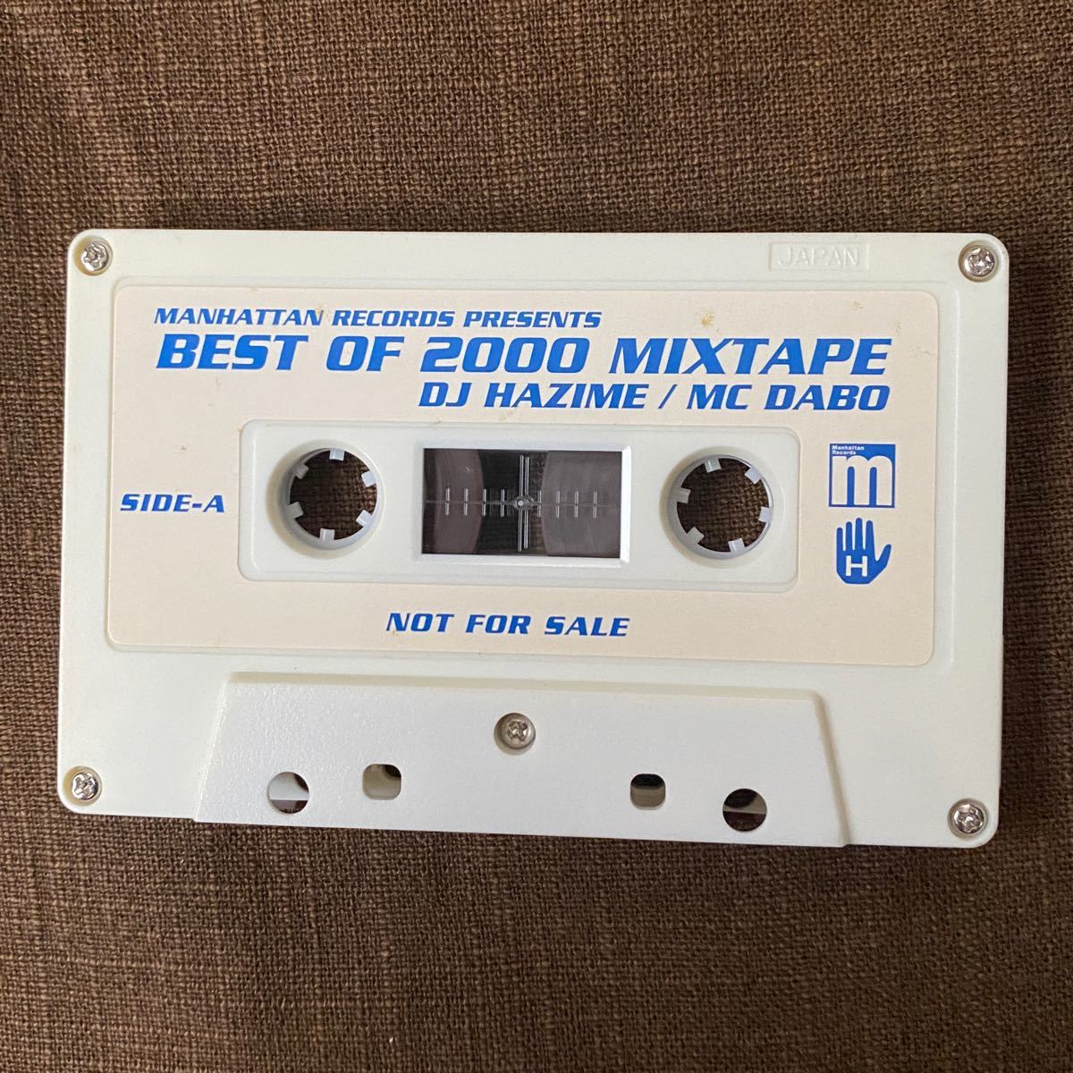 DJ HAZIME MC DABO/ BEST OF 2000 MIXTAPE ニトロマイクロフォンアンダーグラウンド 非売品