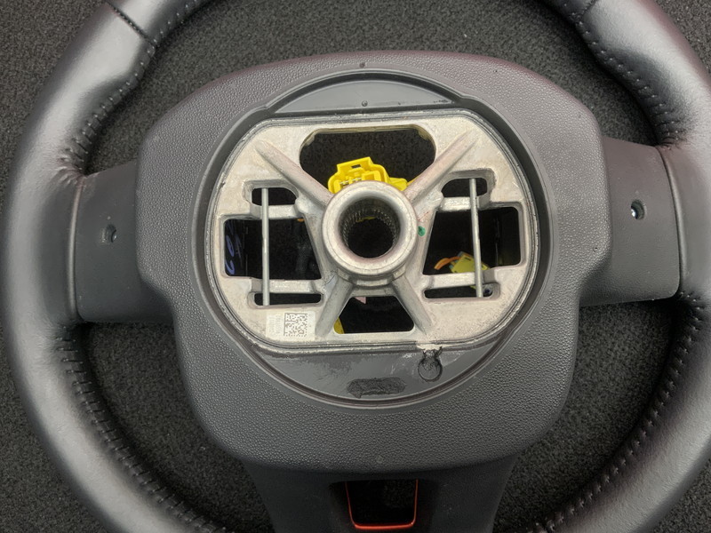 CT004 A8 シトロエン C3 エアクロス SUV 本革 ステアリング ハンドル ◆黒革/ブラック 【動畫有り】◎★即決★
