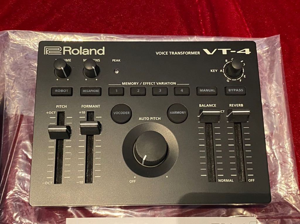 新古品 Roland ローランドVT-4 ボイスチェンジャー PC不要 バーチャル美少女 - tbss.pk