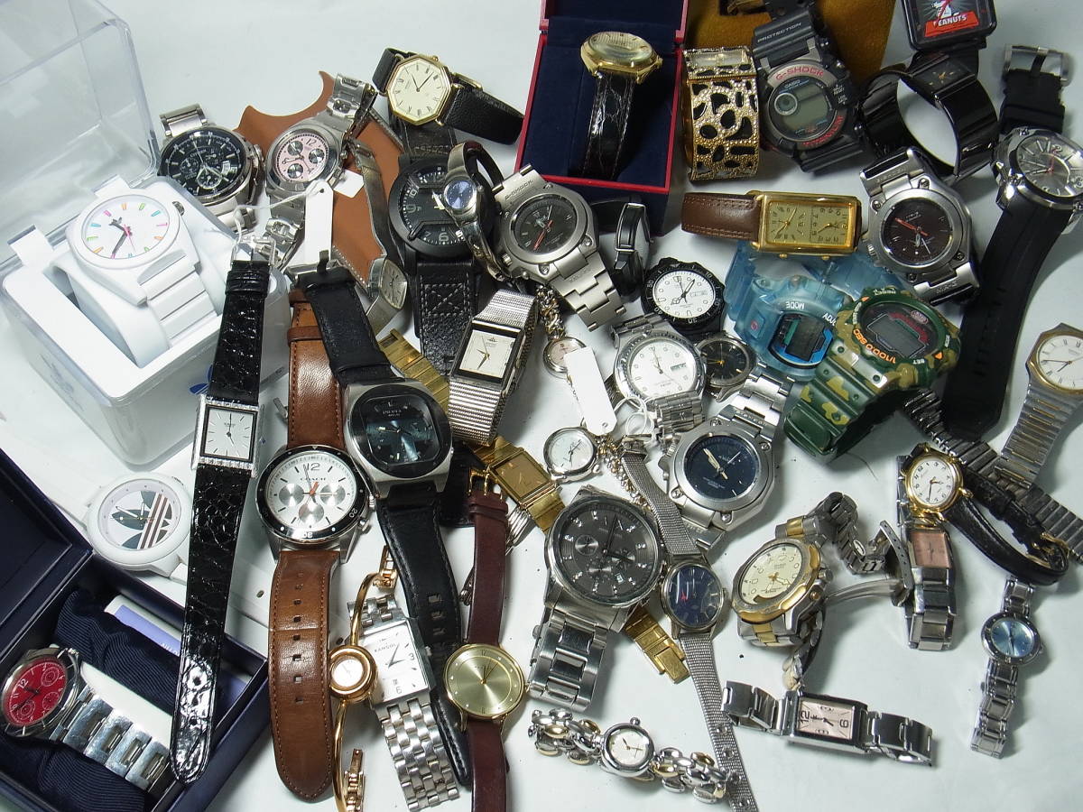 W617) ジャンク 腕時計 まとめ SEIKO CASIO アルマーニ G-SHOCK ジー