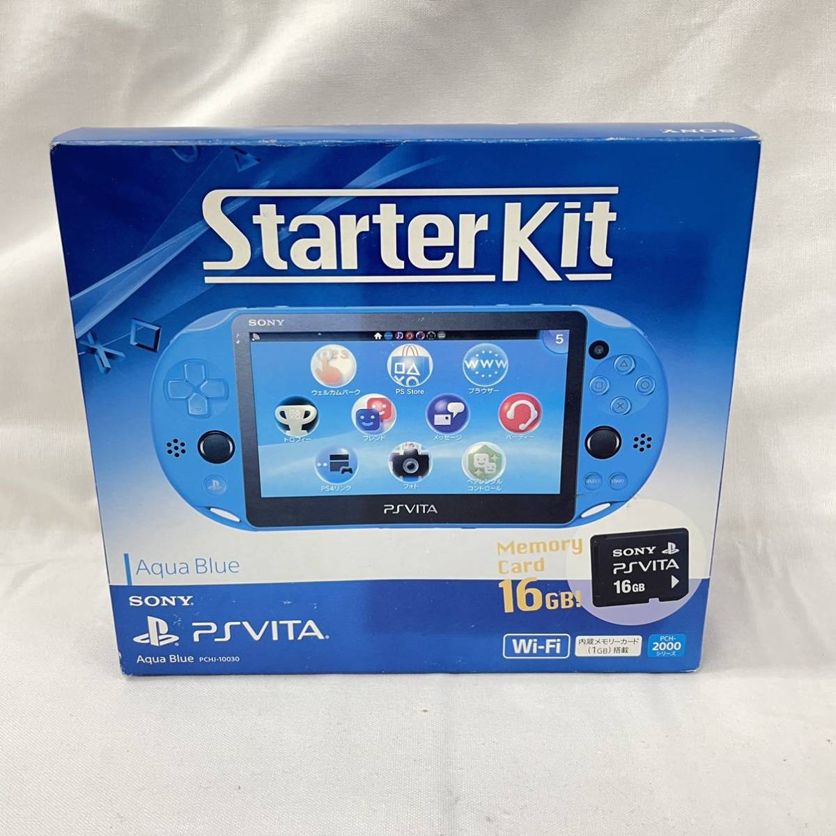 半額セールサイト PlayStation®Vita Starter Kit アクア・ブルー PC