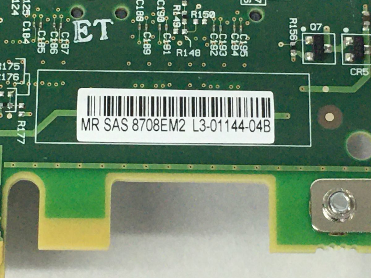 [ immediate payment ]LSI L3-01144-04B MegaRAID 128MB CaChe SAS 3Gbps/SATA 3Gbps PCI Express 2.0 x8 RAID Controller Card[ used present condition goods ](SV-L-073)