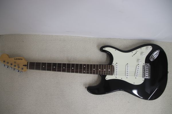 Buskers バスカーズ BST-STD BLK Electric Guitar エレクトリックギター (1329538)