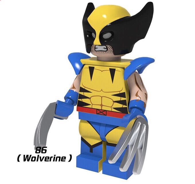 翌日発送　ローガン dc x-men　ブロック　ミニフィグ レゴ　LEGO 互換 ミニフィギュア　eb_画像1