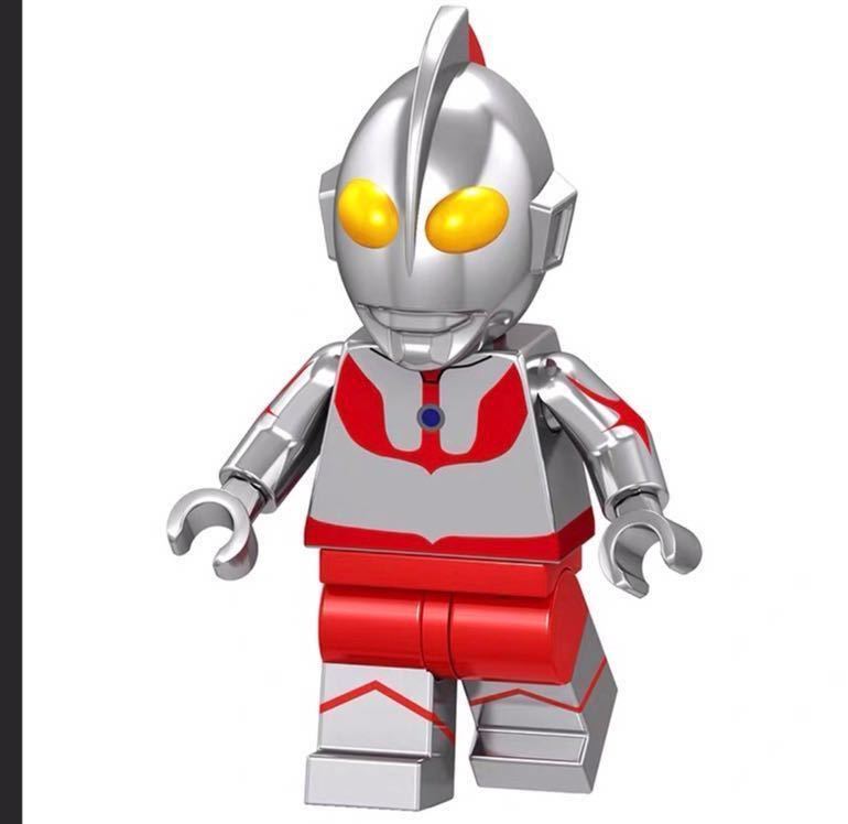 ミニフィグ ウルトラマン 1体 LEGOレゴ互換 ブロック ミニフィギュア c_画像1