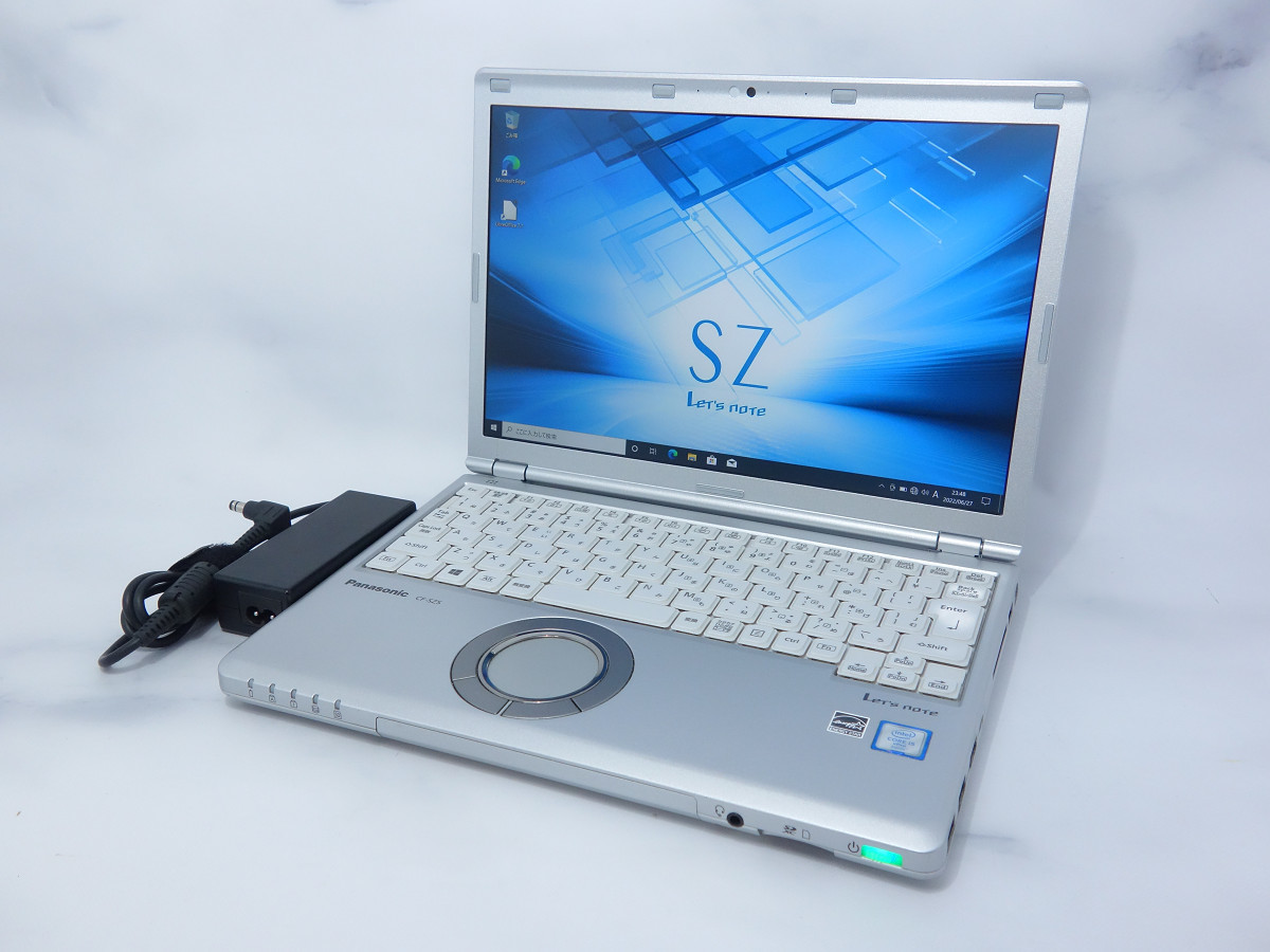軽量ノートPC Panasonic CF-SZ5PDA5S Core i5 6300U/8GB/SSD 256GB/Webカメラ/12.1インチ WUXGA(1920×1200)/office/Win10 Pro【3978212】