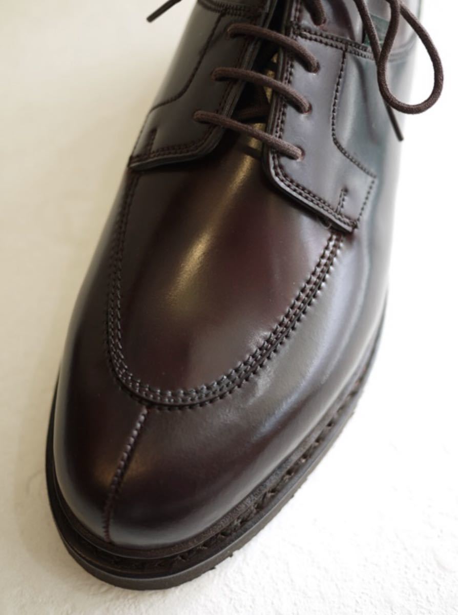 Paraboot AVIGNONHORWEEN SHELL CORDOVAN BORDEAUX Paraboot horn wing shell cordovan 