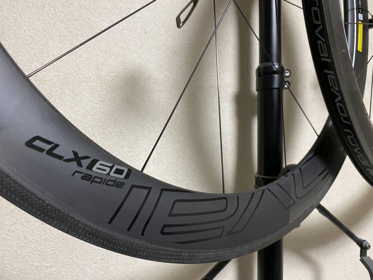 ROVAL CLX 60 rapide クリンチャー ワイドリム カーボン ディープリム specialized s-works 50 64  ロヴァール ロバール ホイール cl シマノ