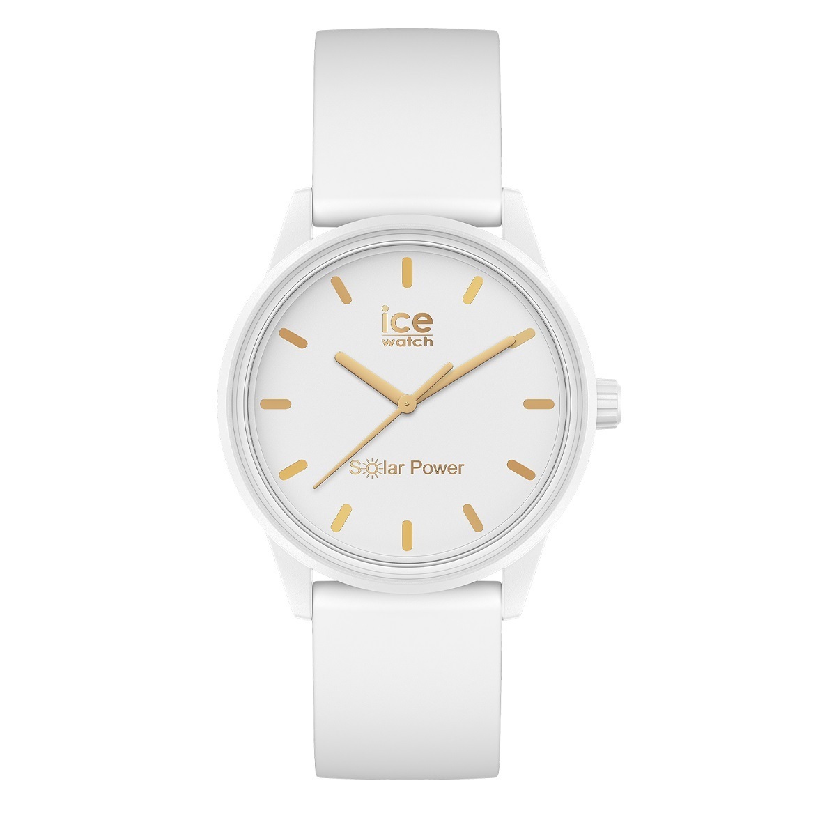 ICE WATCH アイスウォッチ 腕時計 アイスソーラーパワー 36mm スモール ホワイト 018474 【正規品】