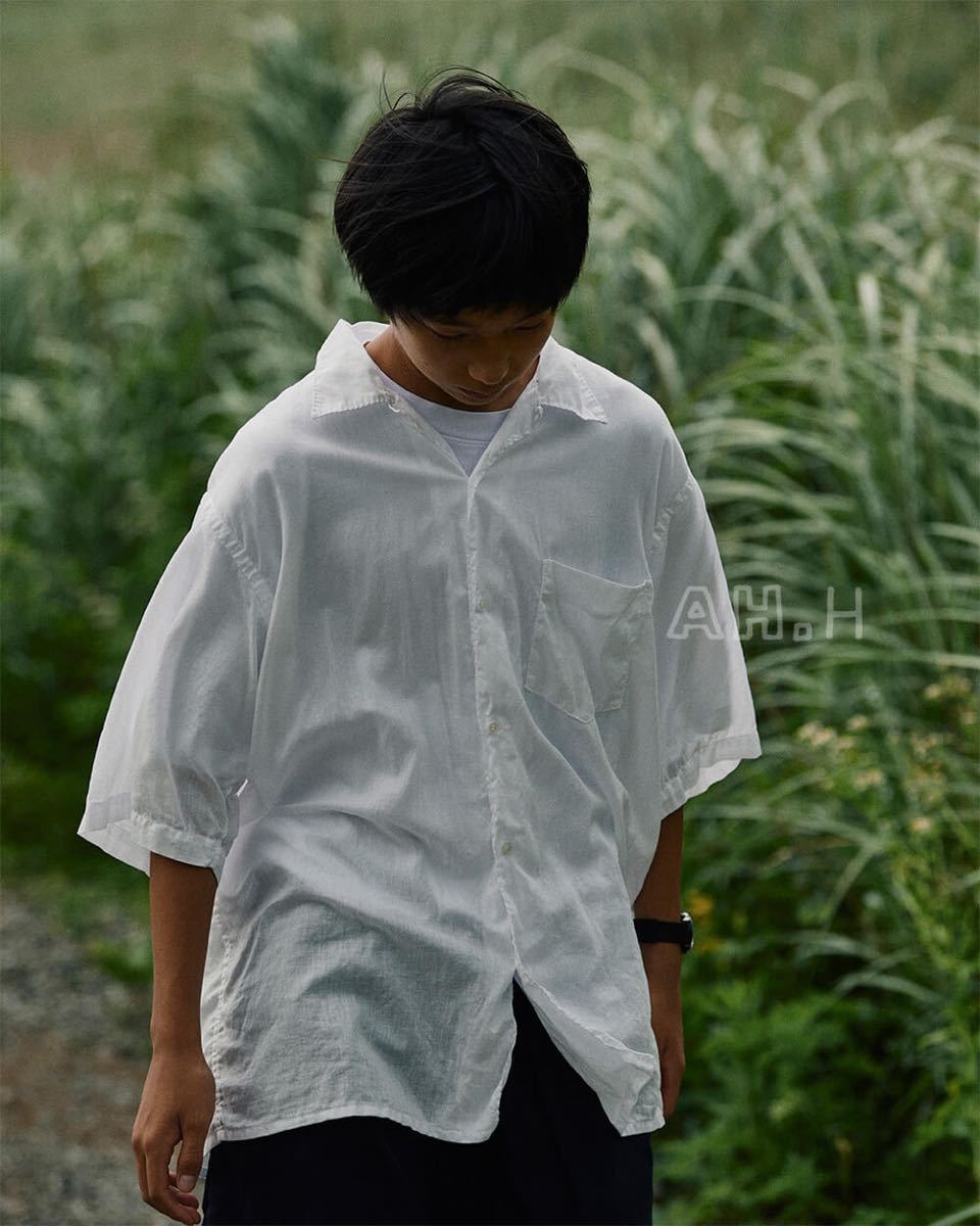 新品未使用 タグ付き 〈COMOLI〉BETACHAM OPEN COLLAR SHIRT size4