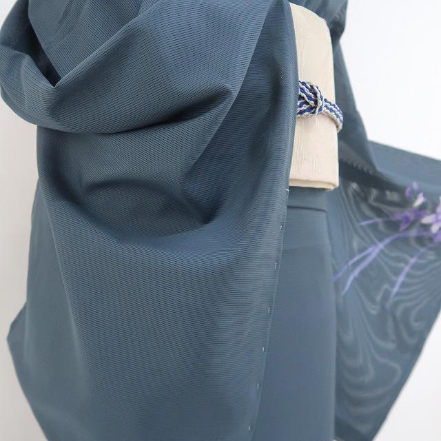 ゆめsaku2 新品 絽 洗える夏着物 仕付け糸付 トールサイズ“涼味に花