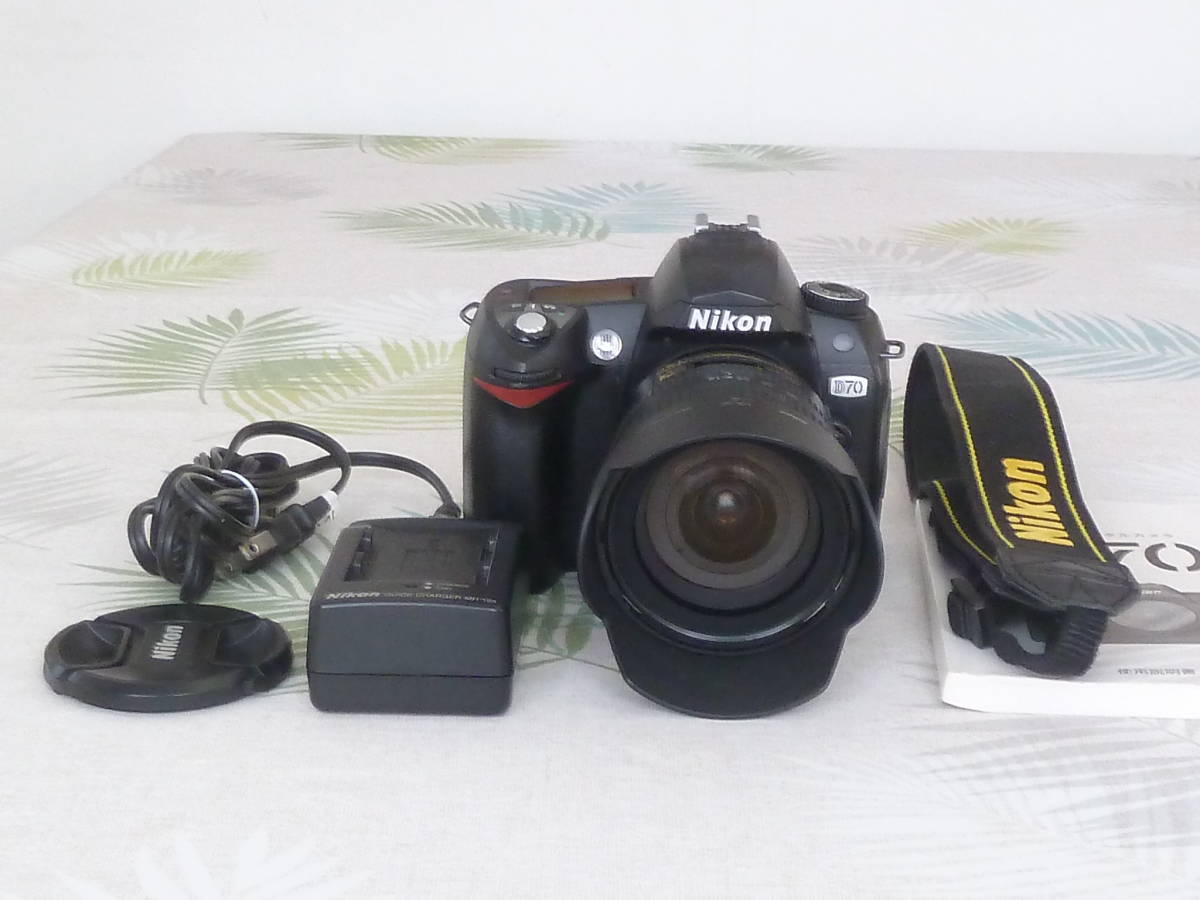 ニコン Nikon D70 レンズキット、AF-S DX Zoom-NIKKOR 18-70mm F3.5-4.5G IF-ED_画像1