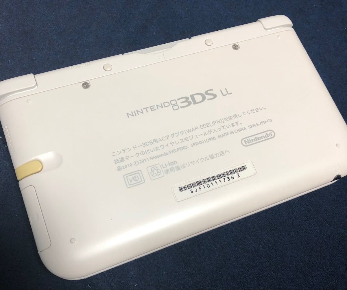 Nintendo 3DS LL ホワイト ソフト4本セット