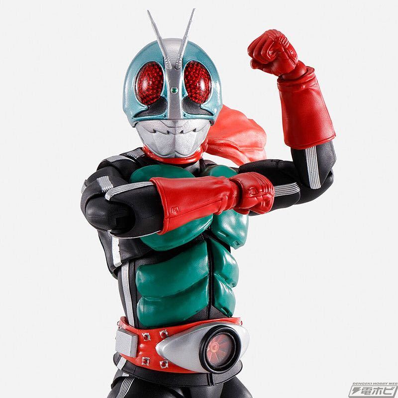 仮面ライダー旧1号 フィギュア 藤岡弘 昭和 レトロ CSM SHF 真骨彫