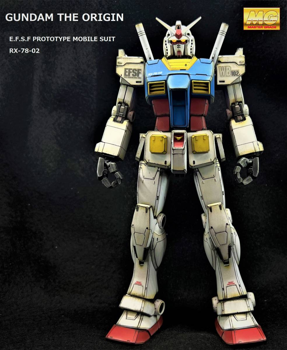 Yahoo!オークション - MG 1/100 RX-78-02 ガンダム オリジン版 Yahoo!オークション - MG 1/100 RX-78-02 ガンダム オリジン版