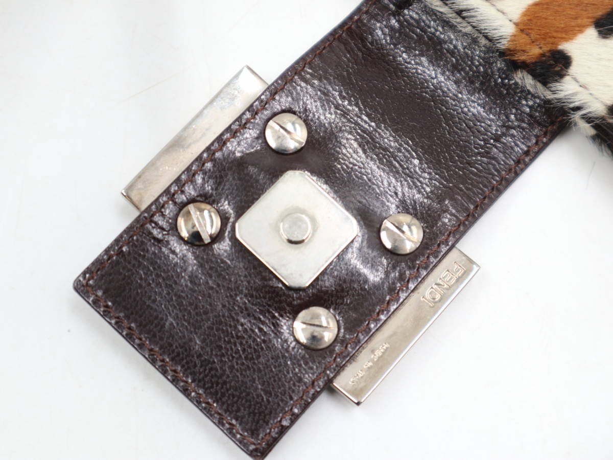 ☆FENDI フェンディ トートバッグ ハラコ ショルダーバッグ FF
