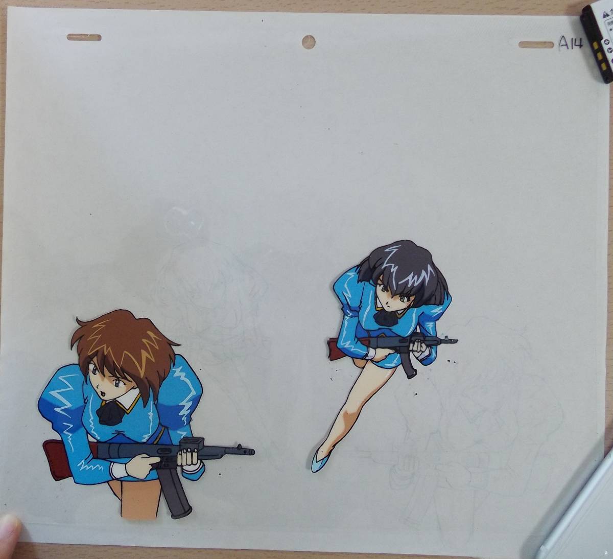 OVA作品『AIKa』(アイカ)のセル画 2枚組 (動画付) No.2 約 OVA作品『AIKa』(アイカ)のセル画 2枚組 (動画付) No.2 約