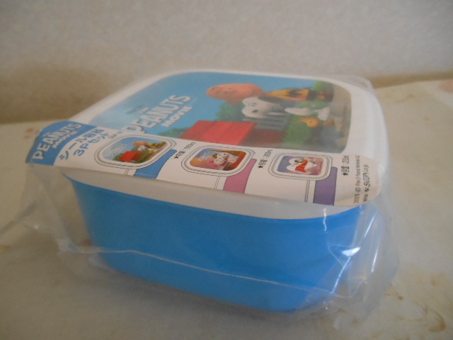  Snoopy seal container 3P set 