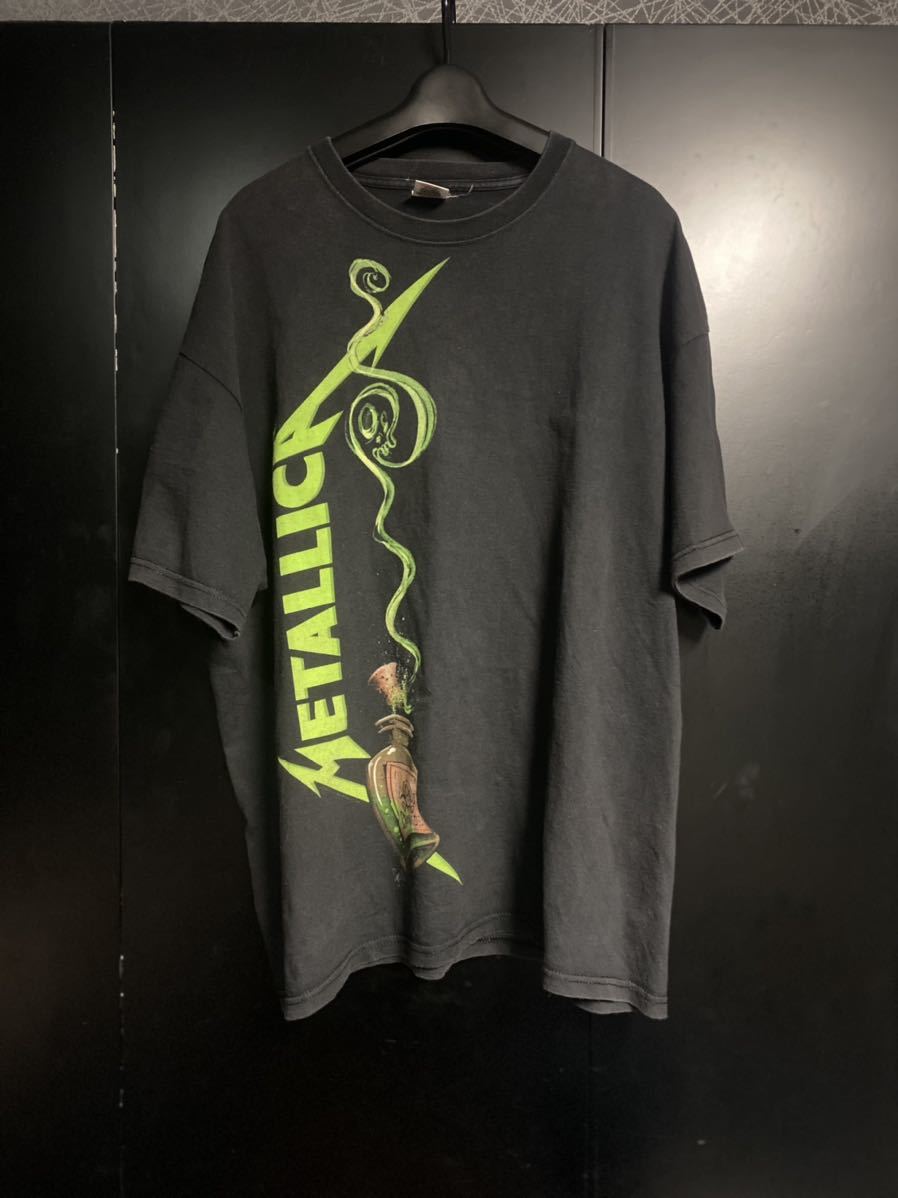 激レア METALLICA ヴィンテージTシャツ ブラック メタリカ バンドT