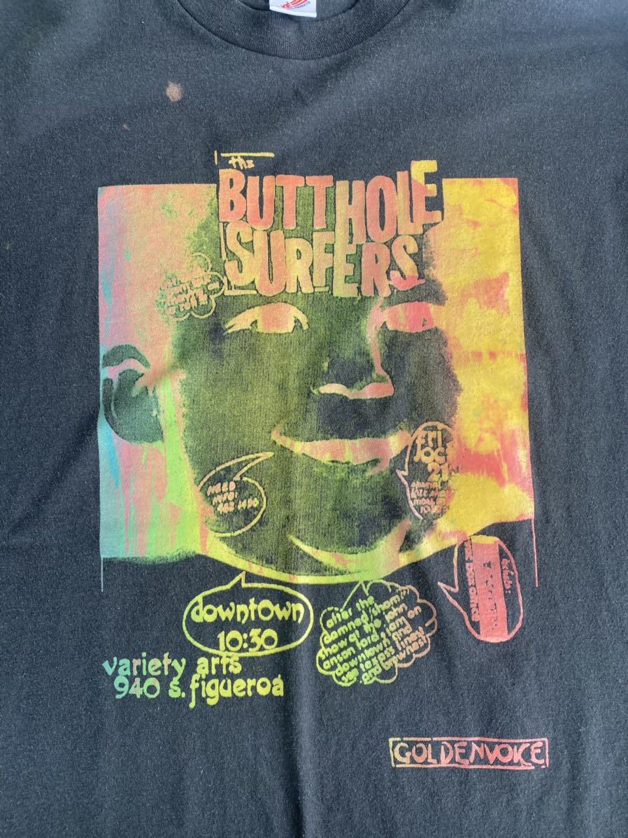 90'S 当時物　BUTTHOLE SURFERS Tシャツ　ヴィンテージ　サイズXL バンドTシャツ　USA製　シングルステッチ　_画像2