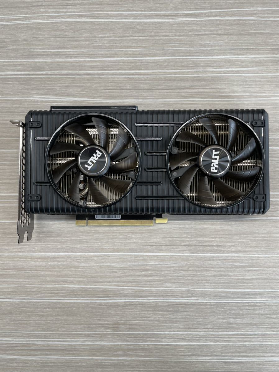 ☆送料無料☆動作確認済☆ Palit RTX 3060 Ti Dual OC 8GB LHR版