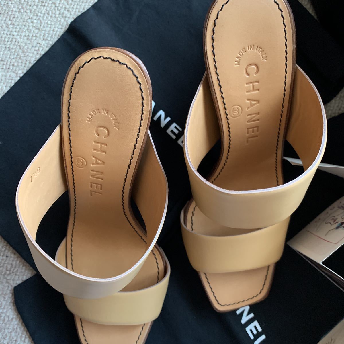 シャネル CHANEL ミュール・サンダル37.5B 国内正規品 | charcas.gob.mx