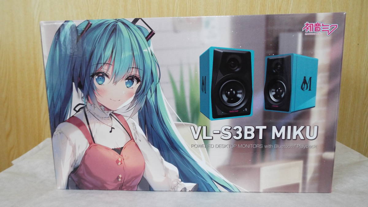 ☆ 送料込 TASCAM デスクトップパワードモニタースピーカー VL-S3BT