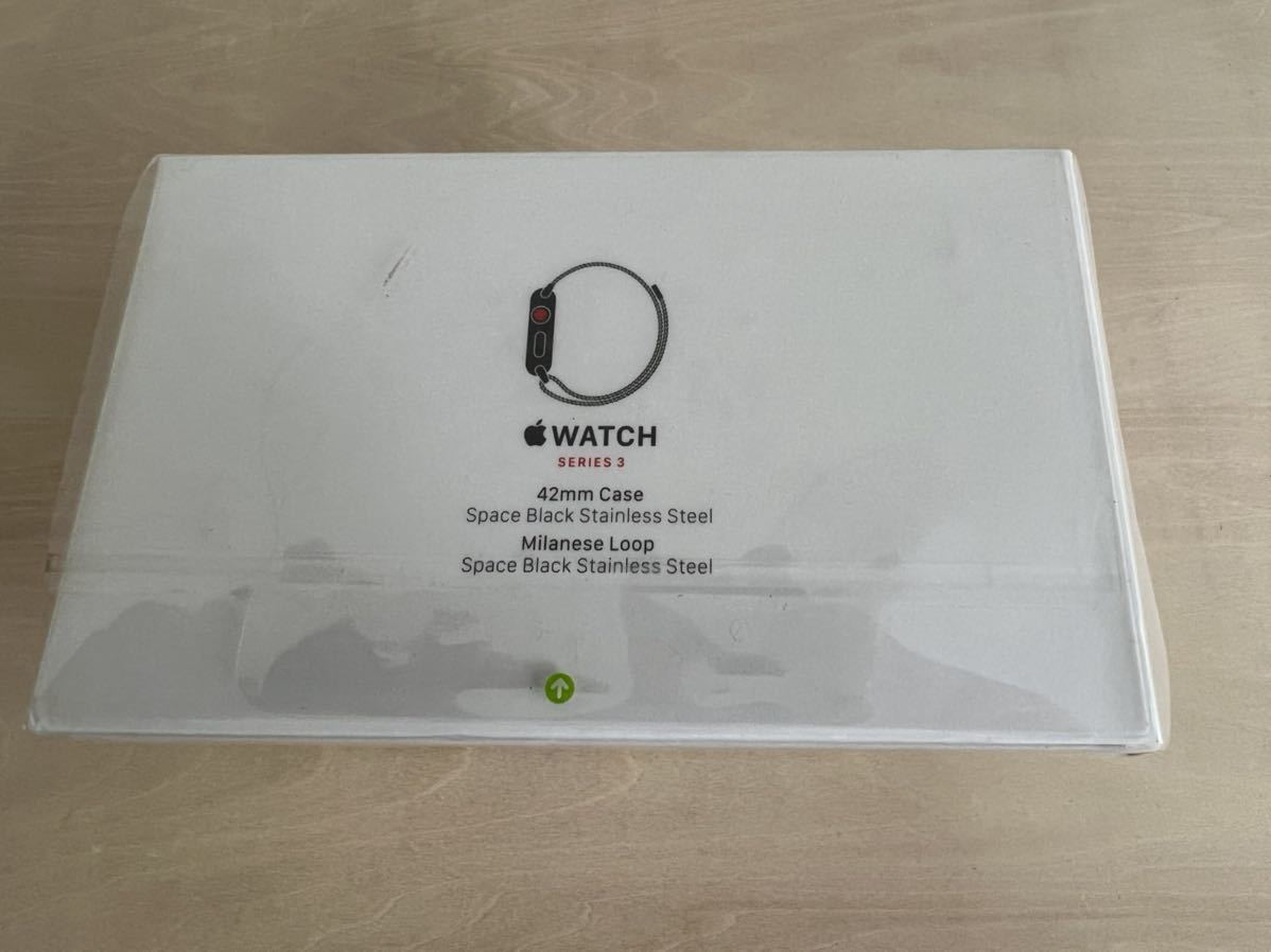新品 Apple Watch Series3 GPS+Cellularモデル 42mm スペースブラック