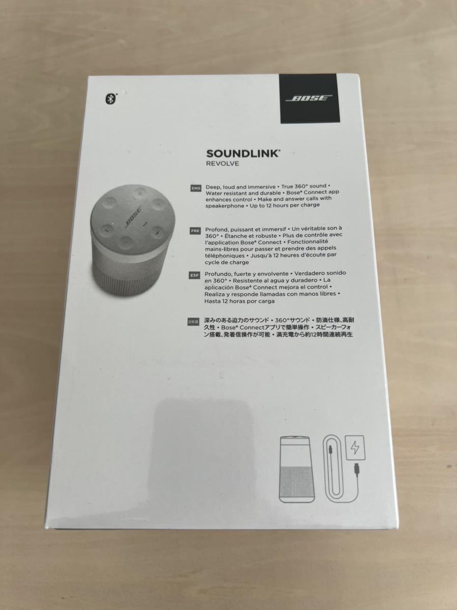 新品未開封 BOSE SoundLink Revolve Bluetooth speaker ワイヤレス