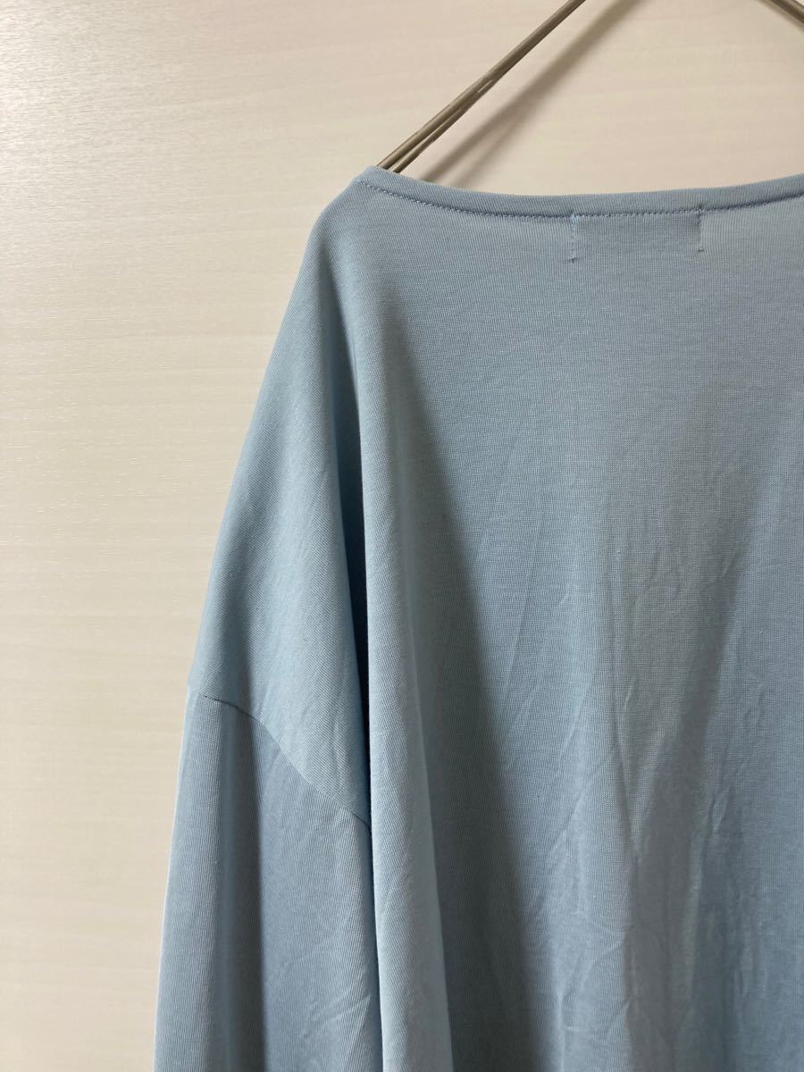 【1点限定】【3/31まで限定】 HARE 青色 ブルー 長袖 Tシャツ