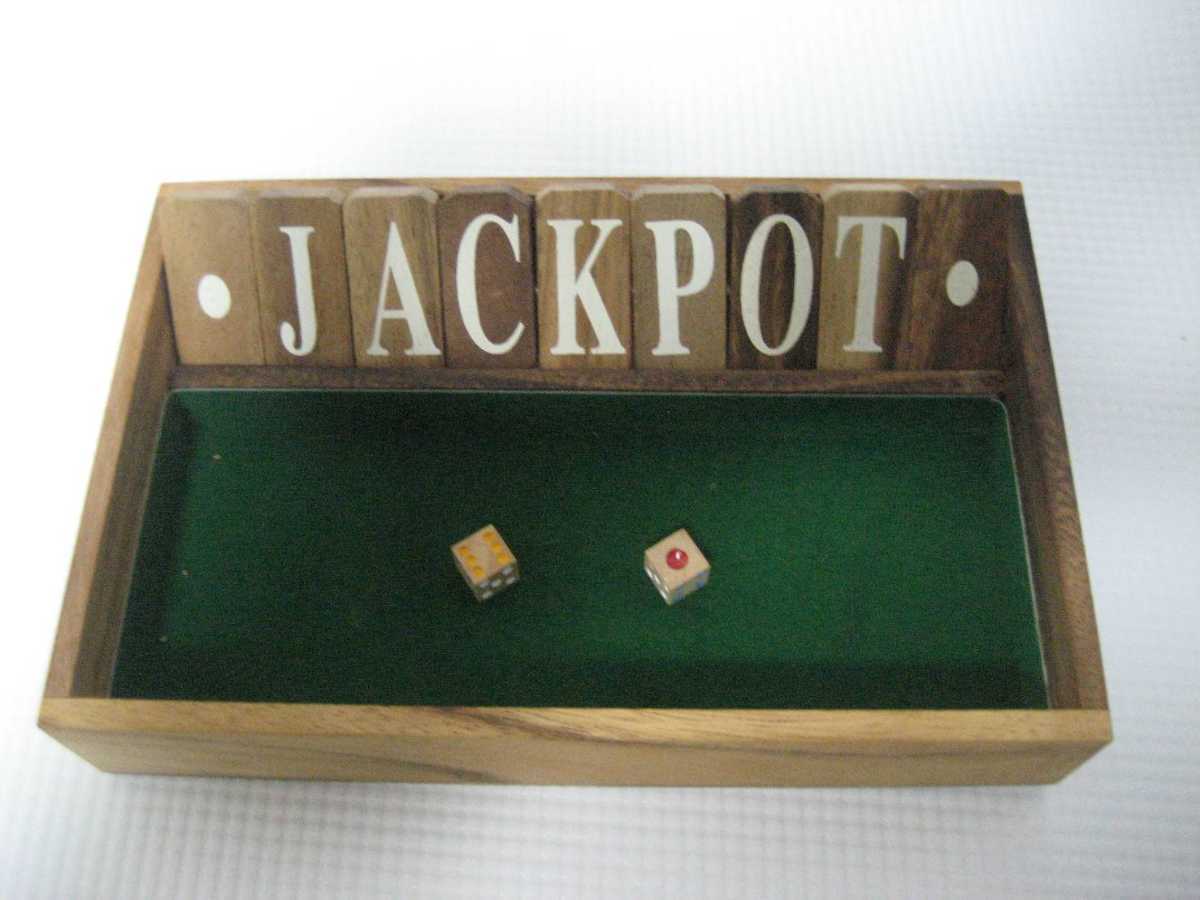 Jackpot・ジャックポット / Shut The Box (Smallサイズ)グリーン(緑色)　⑨_画像4