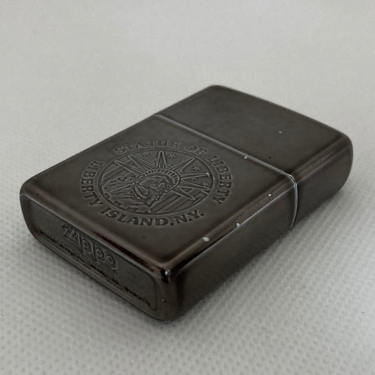 ZIPPOライター STATUE OF LIBERTY クロム 中古品 箱無し 1992年 ZIPPOライター STATUE OF LIBERTY クロム 中古品 箱無し 1992年