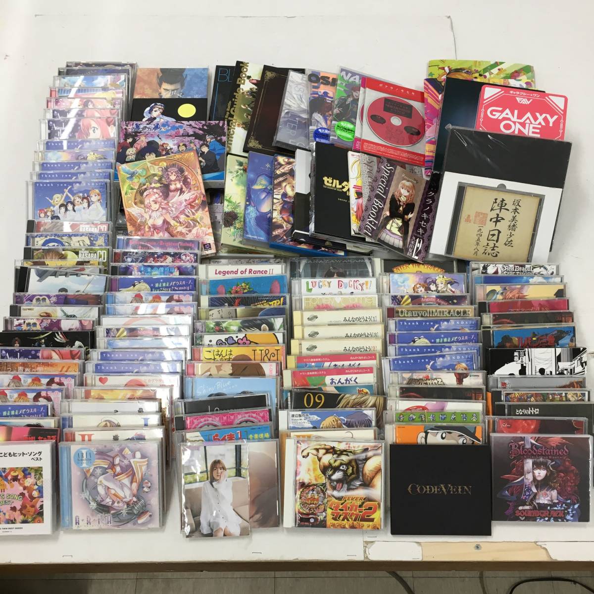  anime song soundtrack nursery rhyme Ghibli CD large amount set sale Rav Live Sengoku BASARA other * -ply . equipped * case damage equipped [ secondhand goods ]